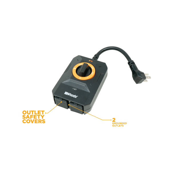 Woods Outdoor Dusk to Dawn Lighting Timer & Reviews Wayfair